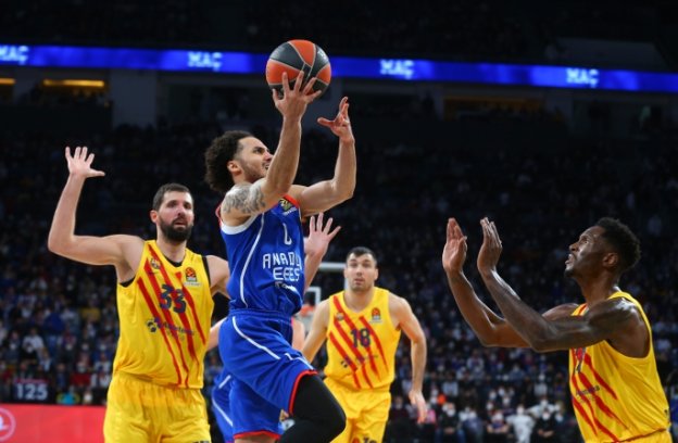 THY Euroleague: Anadolu Efes: 93 - Barcelona: 95 