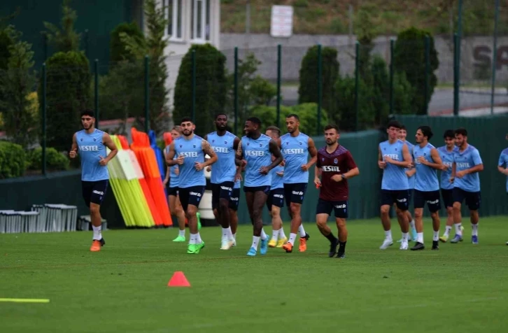 Trabzonspor, Hatayspor maçı hazırlıklarını sürdürdü
