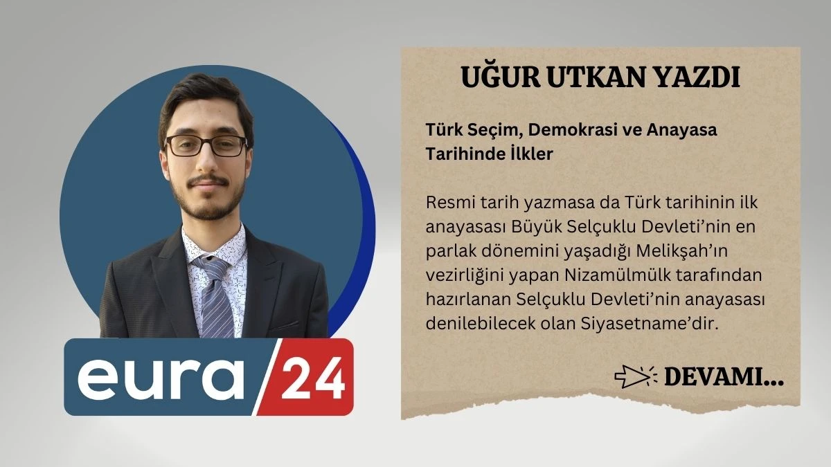 Türk Seçim, Demokrasi ve Anayasa Tarihinde İlkler