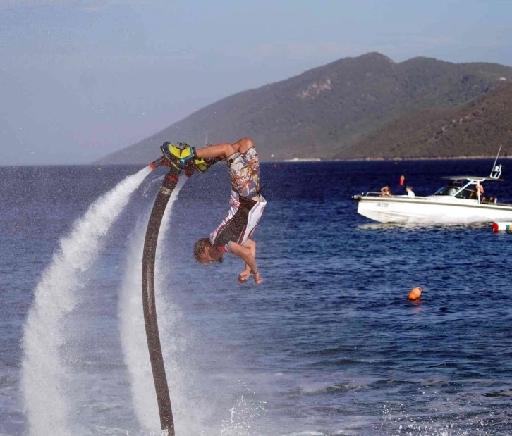 Türkiye Sujeti ve Flyboard Şampiyonası Bodrum’dan başladı
