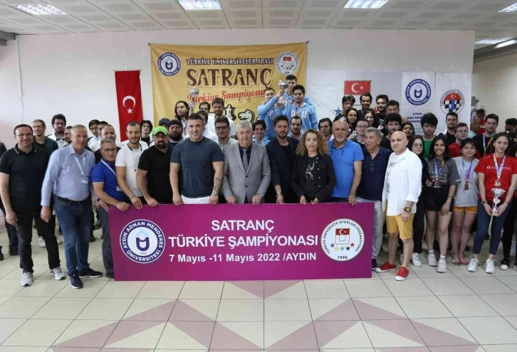 Türkiye Üniversiteler Arası Satranç Şampiyonası sona erdi
