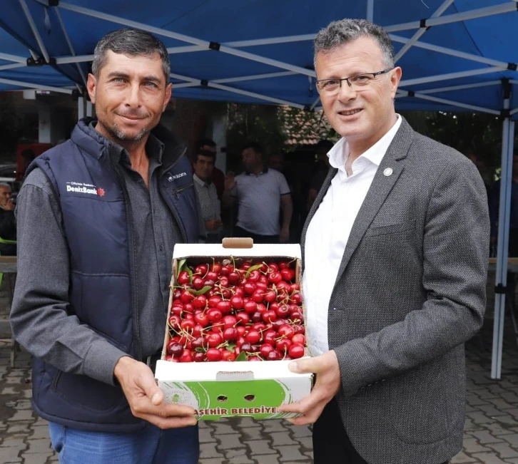 Üzümün başkentinde kiraz festivali
