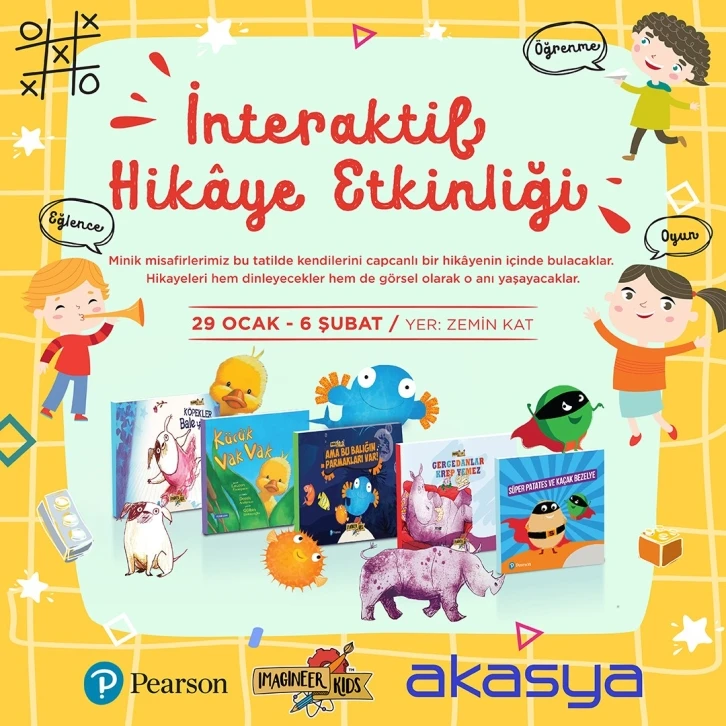 Yarıyıl tatilinde öğrenciler için interaktif hikayeler
