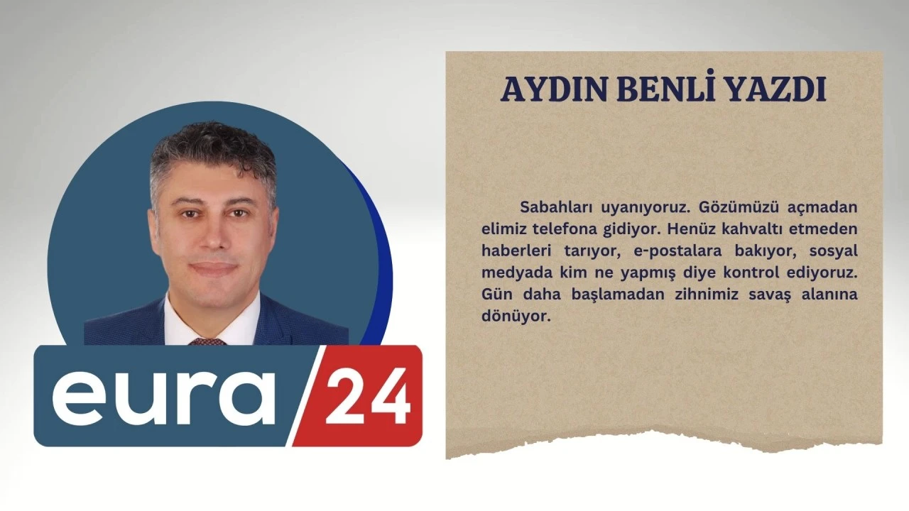 Yavaşla, Dünya Senden Hızlı Değil
