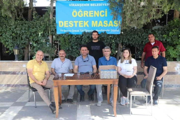 YKS sınavına girecek öğrenciler için destek masası kuruldu
