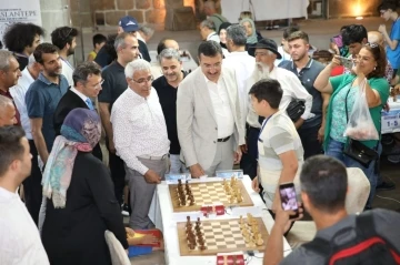 1. Arslantepe uluslararası satranç turnuvası başladı

