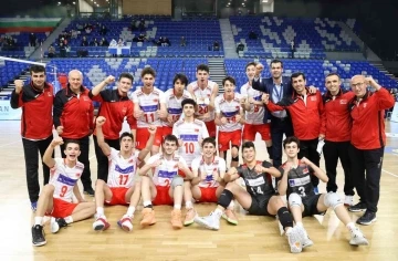 2022 CEV U18 Avrupa Şampiyonası Elemeleri: Türkiye: 3 - Yunanistan: 0
