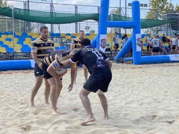 6. Uluslararası İstanbul Plaj Ragbi Lig Turnuvası Kadıköy’de başladı
