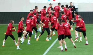 A Milli Futbol Takımı, Lüksemburg maçının hazırlıklarını sürdürdü
