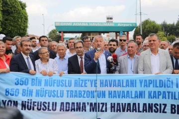 Adana Havalimanı kapatılmasın çağrısı
