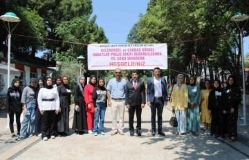 ADÜ Rektörü Aldemir sergi açılışına katıldı
