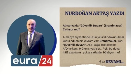 Almanya&rsquo;da &ldquo;G&uuml;venlik Duvarı&rdquo; (Brandmauer) &Ccedil;atlıyor mu?