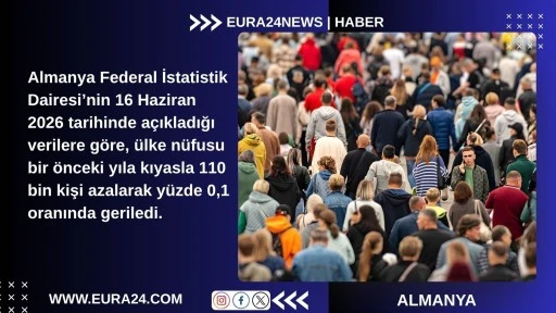Almanya&rsquo;da N&uuml;fus Azalıyor