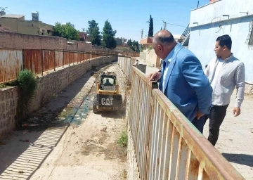 Antep Deresinde temizlik çalışması başlatıldı
