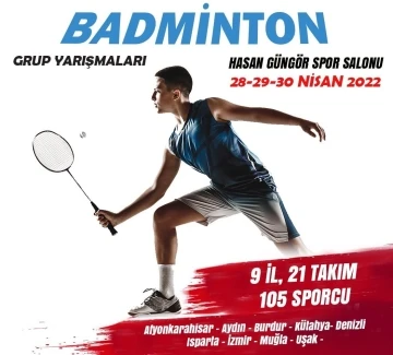 Badmintonda grup heyecanı Denizli’de yaşanacak
