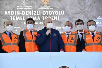 Bakan Karaismailoğlu: “163 kilometre uzunluğundaki Aydın-Denizli otoyolunda çalışmalar sürüyor”
