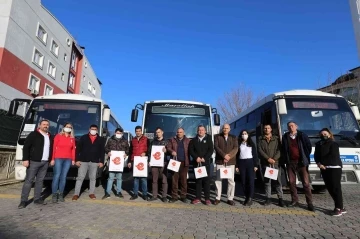 Başkan Atay’dan toplu taşımaya hijyen desteği
