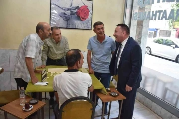 Başkan Beyoğlu vatandaş ve esnaf ziyaretlerini süddürüyor
