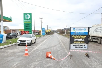 Başkan Yüce, atıksu hattının çalışmalarını yerinde inceledi
