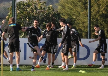 Beşiktaş, Alanyaspor maçı hazırlıklarını tamamladı
