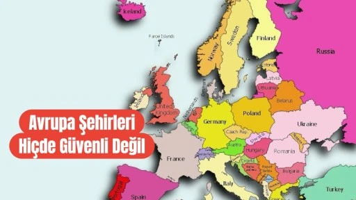 Birçok Avrupa Kenti Şiddette Başı Çekiyor 