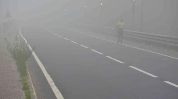 Bolu Dağı’nda yoğun sis etkili oluyor
