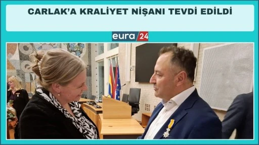 Burhanettin Carlak&rsquo;a Kraliyet Nişanı Tevdi  Edildi 