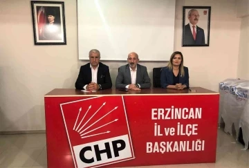 CHP Genel Başkan Yardımcısı Öztunç, Erzincan’da partililerle buluştu
