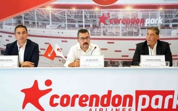 Corendon Airlines, Antalyaspor’un stat isim sponsoru oldu
