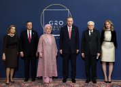 Cumhurbaşkanı Erdoğan, İtalya’da G20 liderleri onuruna verilen akşam yemeğine katıldı