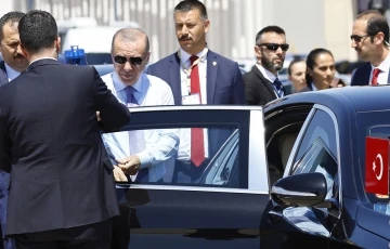 Cumhurbaşkanı Erdoğan, NATO Zirvesi için Madrid’de
