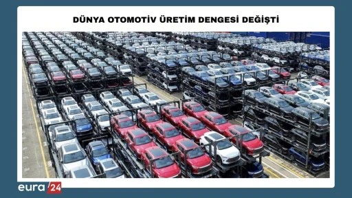 D&uuml;nya Otomotiv &Uuml;retim Dengesi Değişti