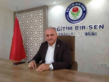 Eğitim Bir Sen Antalya Başkanı Miran: “Tazminat yansıtma oranları iyileştirilmeli”
