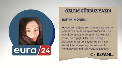 EĞİTİMİN ÖNEMİ