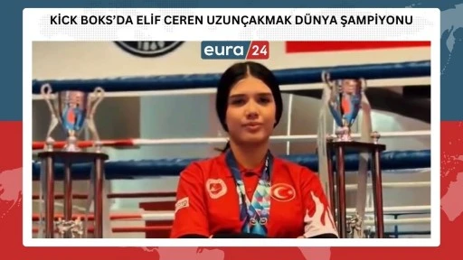 Elif Ceren &Ccedil;akmak, D&uuml;nya Kick Boks Şampiyonasında &Ccedil;ifte Altın Kazandı