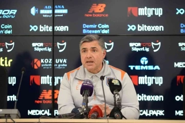 Erdinç Sözer: “Adana Demirspor’u tebrik ediyorum”
