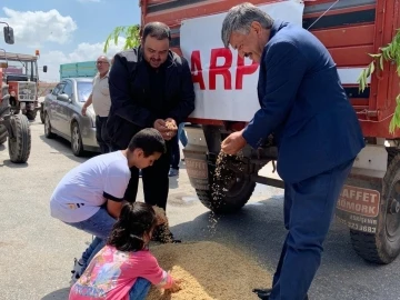 Eskişehir’de yılın ilk arpası borsada
