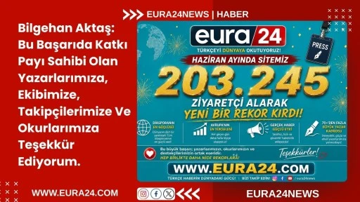 EURA24, Haziran Ayında Rekor B&uuml;y&uuml;meye İmza Attı.
