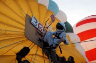 Fransa´da sıcak hava balonunda dünya rekoru
