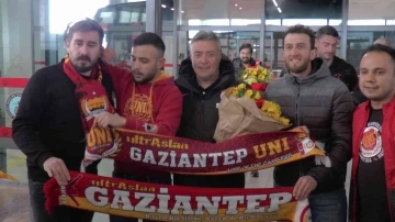 Galatasaray kafilesi Gaziantep’te
