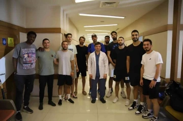 Gaziantep Basketbol sağlık kontrolünden geçti
