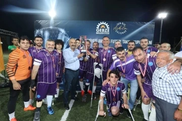 Gebze Belediyesi Ampute Futbol Takımı, 1. Lig’e yükseldi

