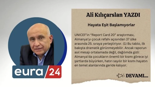 Hayata Eşit Başlamıyorlar