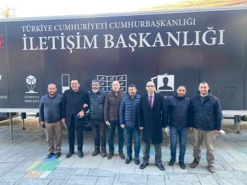 İletişim Başkanlığı dijital tırı Alaplı’da
