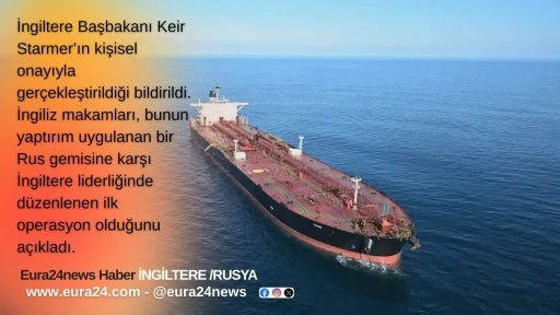 İngiliz Donanması, Manş Denizi&rsquo;nde Rus Petrol Tankerini Durdurdu