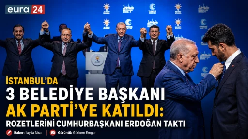İstanbul'da 3 belediye başkanı AK Parti'ye katıldı