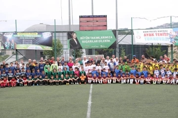 Kamuran Akşar Futbol Turnuvasının açılışını Başkan Hürriyet yaptı

