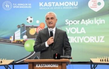 Kastamonu Valisi Avni Çakır: “Spor salonlarını insanlarımızla buluşturma noktasında yoğun bir çaba içerisindeyiz”
