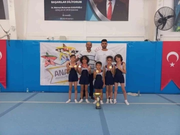 Kayseri ANALİG Jimnastik Takımı Türkiye şampiyonu oldu
