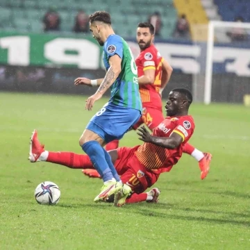 Kayserispor ile Rizespor 26. randevuda
